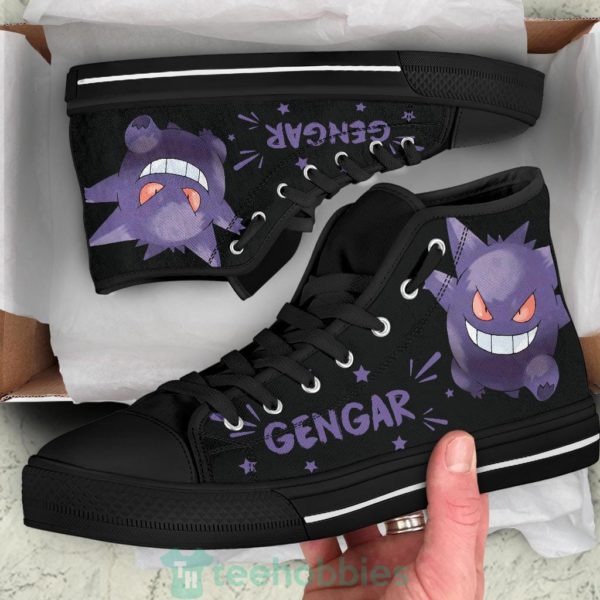 gengar sneakers high top shoes gift idea 2 uRBQA 600x600px Gengar Sneakers High Top Shoes Gift Idea