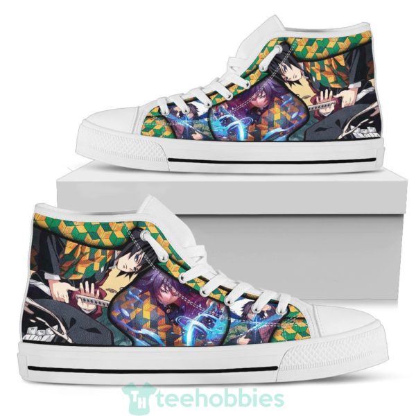 giyuu demon slayer sneaker high top shoes anime fan 1 ZA7oq 600x600px Giyuu Demon Slayer Sneaker High Top Shoes Anime Fan