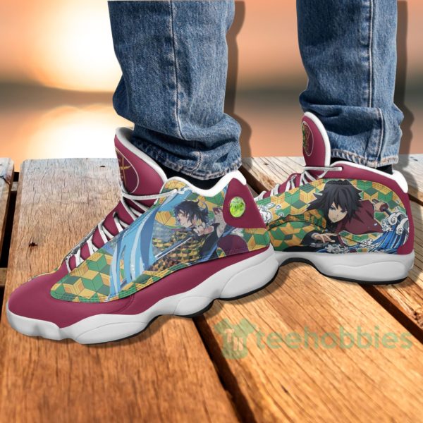 giyuu tomioka custom kny anime air jordan 13 shoes 4 jpFJy 600x600px Giyuu Tomioka Custom KNY Anime Air Jordan 13 Shoes