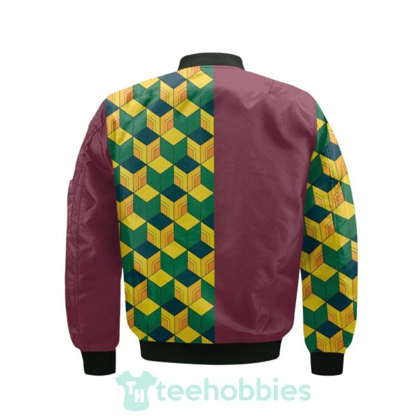 giyuu tomioka pattern custom demon slayer cosplay bomber jacket 2 y6K4P 600x600px Giyuu Tomioka Pattern Custom Demon Slayer Cosplay Bomber Jacket