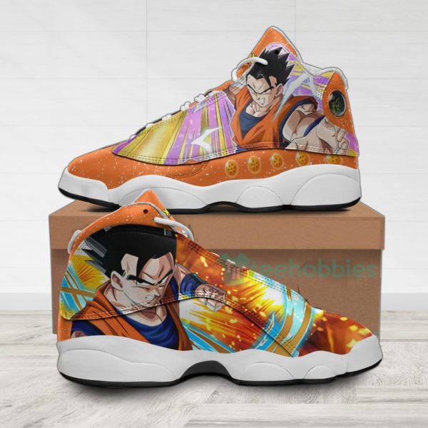 gohan custom mystic dragon ball anime air jordan 13 shoes 1 jQNz1 600x600px Gohan Custom Mystic Dragon Ball Anime Air Jordan 13 Shoes