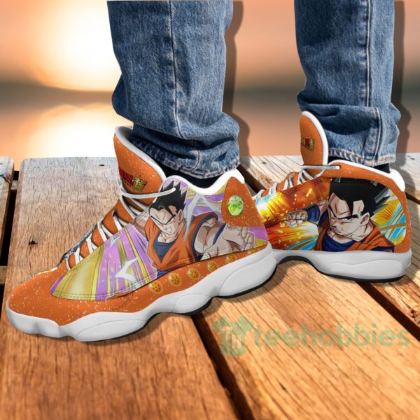 gohan custom mystic dragon ball anime air jordan 13 shoes 4 g9vaE 600x600px Gohan Custom Mystic Dragon Ball Anime Air Jordan 13 Shoes