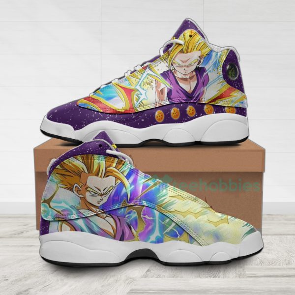 gohan teen age custom dragon ball anime air jordan 13 shoes 1 zCsQF 600x600px Gohan Teen Age Custom Dragon Ball Anime Air Jordan 13 Shoes