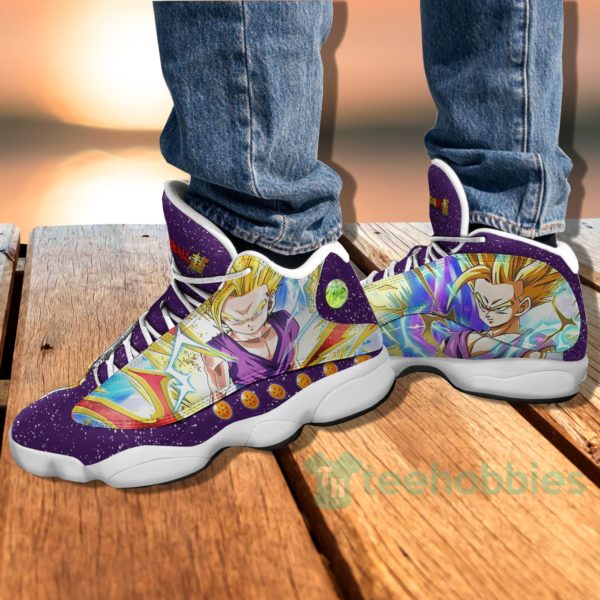 gohan teen age custom dragon ball anime air jordan 13 shoes 4 JaNuW 600x600px Gohan Teen Age Custom Dragon Ball Anime Air Jordan 13 Shoes