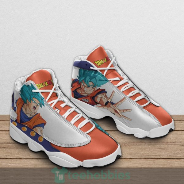 goku dragon ball custom super saiyan blue anime air jordan 13 shoes 2 rGLCS 600x600px Goku Dragon Ball Custom Super Saiyan Blue Anime Air Jordan 13 Shoes