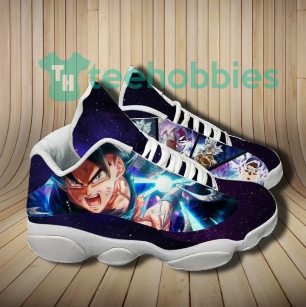 goku dragon ball manga form air jordan 13 sneaker shoes 1 NEYx5 600x602px Goku Dragon Ball Manga Form Air Jordan 13 Sneaker Shoes
