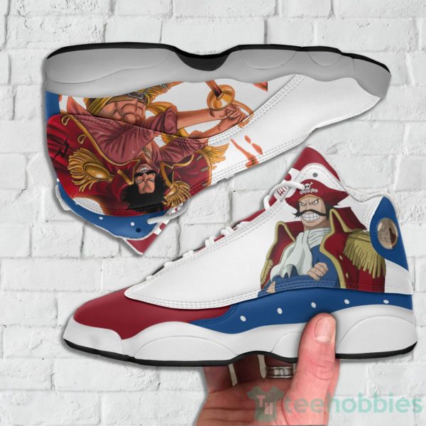 gol d roger custom one piece anime air jordan 13 shoes 3 i8ply 600x600px Gol D Roger Custom One Piece Anime Air Jordan 13 Shoes