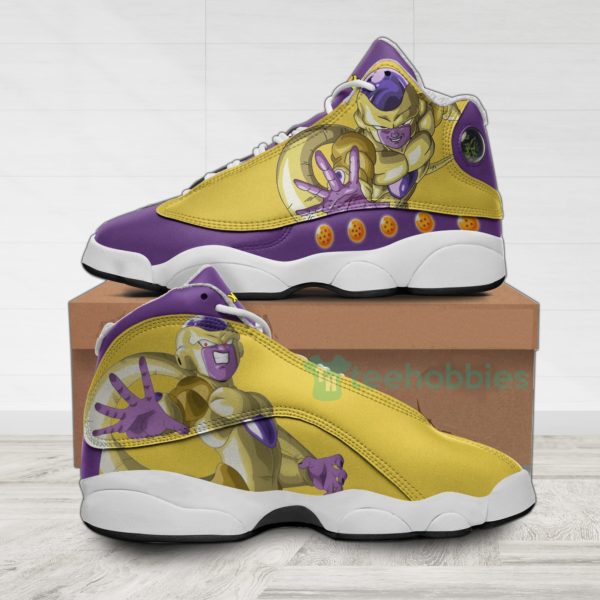 golden frieza custom dragon ball anime air jordan 13 shoes 1 yu310 600x600px Golden Frieza Custom Dragon Ball Anime Air Jordan 13 Shoes