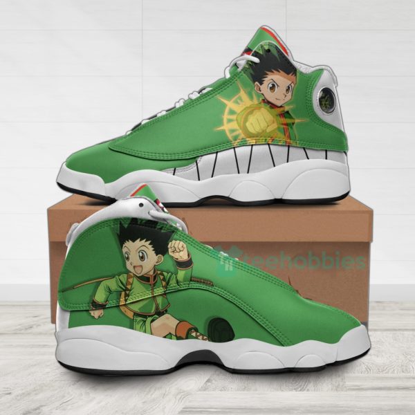 gon freecss custom hunter anime air jordan 13 shoes 1 XqwQl 600x600px Gon Freecss Custom Hunter Anime Air Jordan 13 Shoes