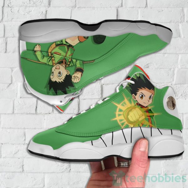 gon freecss custom hunter anime air jordan 13 shoes 3 s4W4I 600x600px Gon Freecss Custom Hunter Anime Air Jordan 13 Shoes