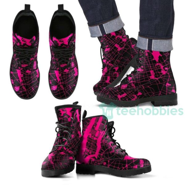 gotham boroughs leather boots shoes 1 nFYbU 600x600px Gotham Borough'S Leather Boots Shoes