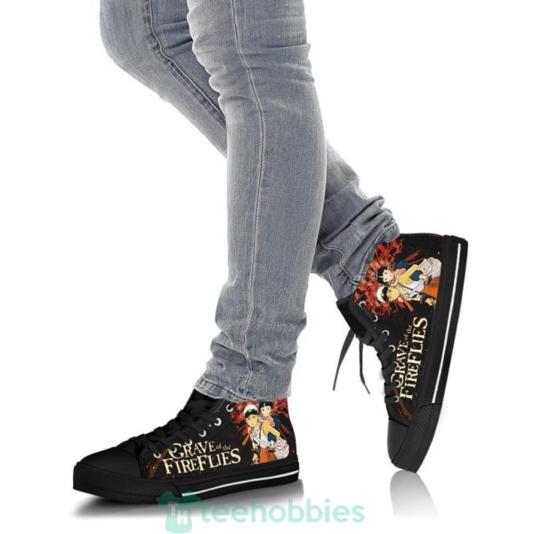 grave of the fireflies ghibli high top shoes fan gift 5 wjHIW 600x600px Grave of the Fireflies Ghibli High Top Shoes Fan Gift