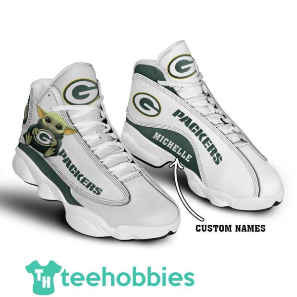 green bay packers grogu baby yoda custom personalised air jordan 13 shoes 2 6r0Xj 600x600px Green Bay Packers Grogu Baby Yoda Custom Personalised Air Jordan 13 Shoes