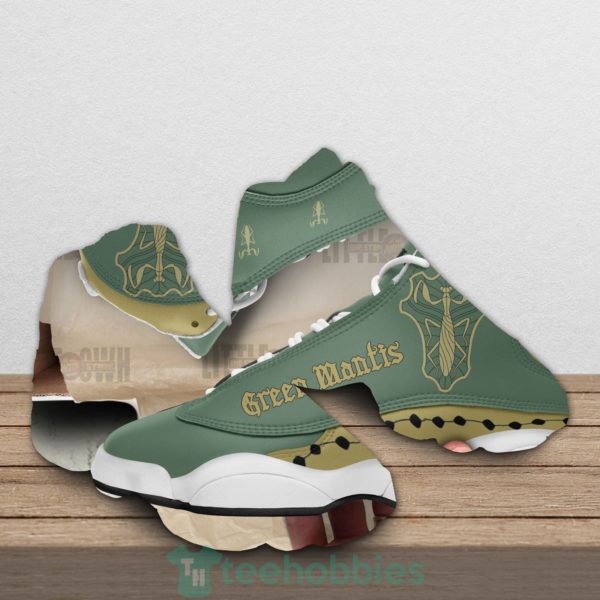 green mantis custom black clover anime air jordan 13 shoes 3 kOv7s 600x600px Green Mantis Custom Black Clover Anime Air Jordan 13 Shoes
