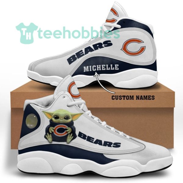 grogu baby yoda chicago bears custom name air jordan 13 unisex shoes 1 Ee4qj 600x600px Grogu Baby Yoda Chicago Bears Custom Name Air Jordan 13 Unisex Shoes