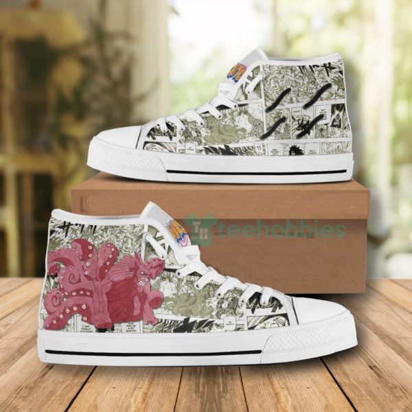 gyuki tailed beast high top canvas shoes custom naruto 1 vMjKJ 600x600px Gyuki Tailed Beast High Top Canvas Shoes Custom Naruto