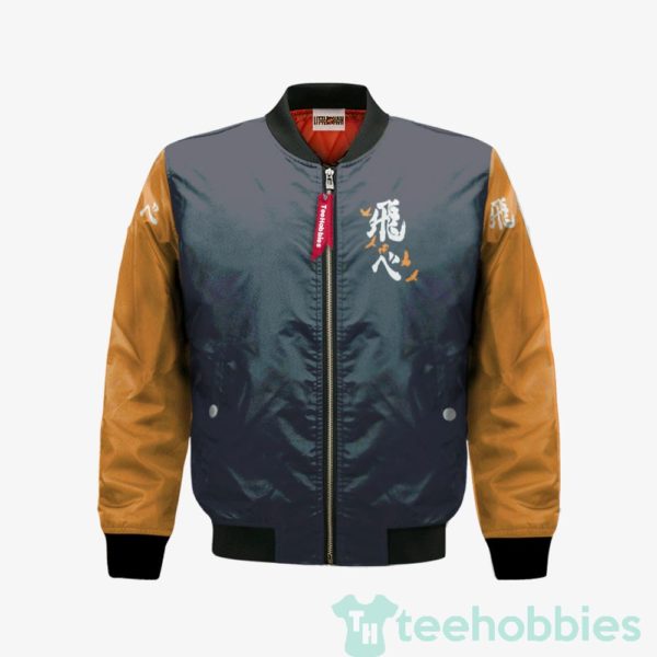 haikyuu fly high karasuno cosplay bomber jacket 1 wAfGD 600x600px Haikyuu Fly High Karasuno Cosplay Bomber Jacket