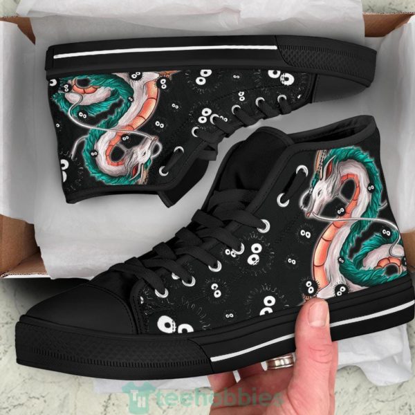 haku spirited away ghibli high top shoes fan gift 2 UTeqa 600x600px Haku Spirited Away Ghibli High Top Shoes Fan Gift