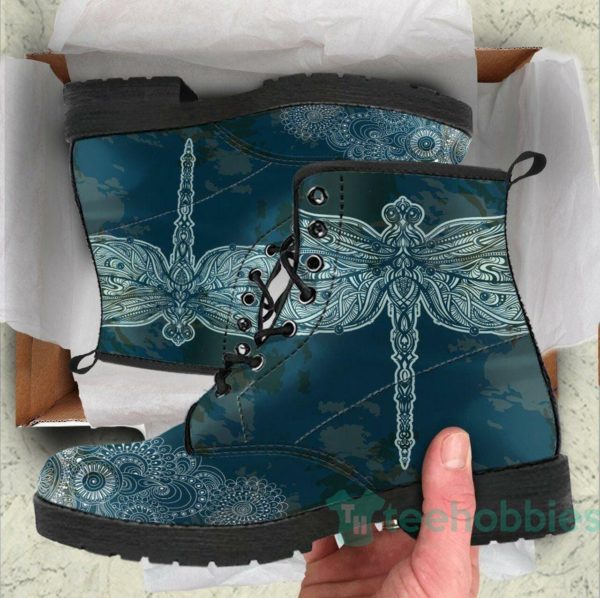 handcrafted dragonfly leather boots shoes 1 NlHkC 600x598px Handcrafted Dragonfly Leather Boots Shoes