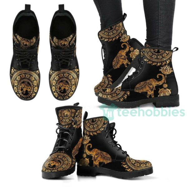 handcrafted elephant leather boots shoes 1 WuwqS 600x600px Handcrafted Elephant Leather Boots Shoes