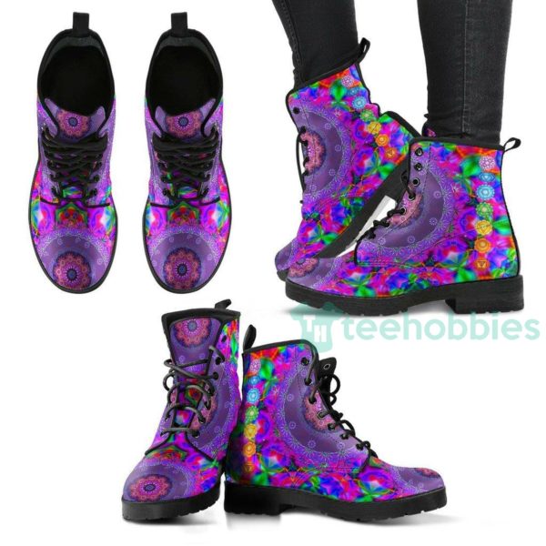 handcrafted groovy chakra leather boots shoes 1 UEuJ7 600x600px Handcrafted Groovy Chakra Leather Boots Shoes