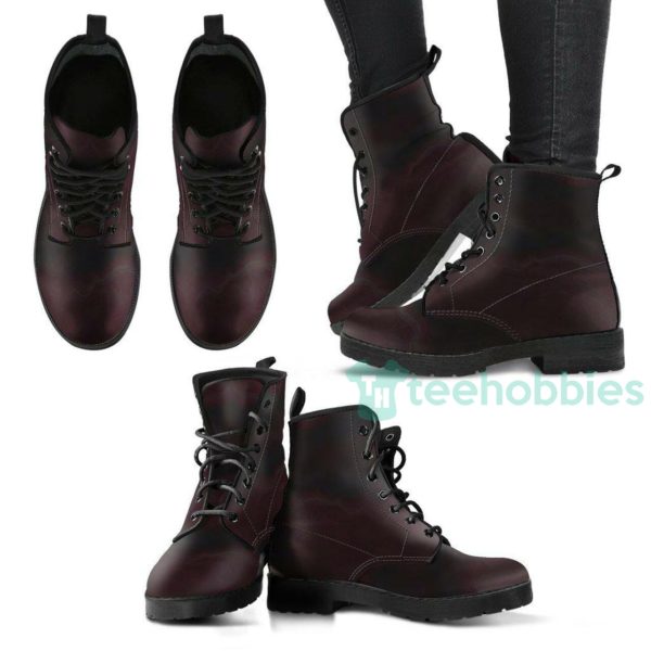 handcrafted ruby leather boots shoes 1 kha8K 600x600px Handcrafted Ruby Leather Boots Shoes