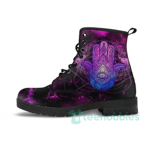 handcrafted sacred hamsa leather boots shoes 1 yCY41 600x600px Handcrafted Sacred Hamsa Leather Boots Shoes