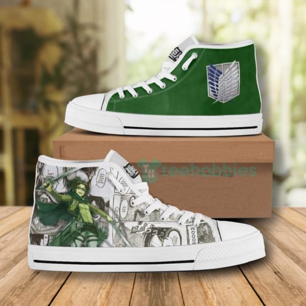 hange zoe high top canvas shoes custom attack on titan 1 oTvV6 600x600px Hange Zoe High Top Canvas Shoes Custom Attack on Titan