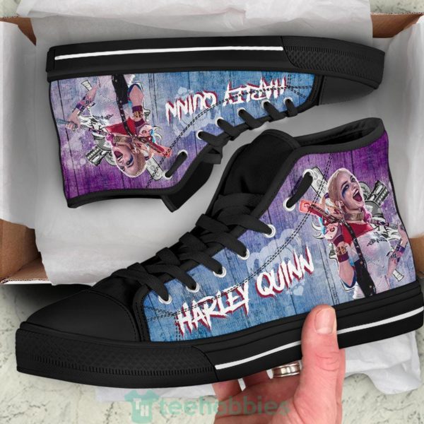 harley quinn high top shoes amazing fan gift idea 2 TE9jZ 600x600px Harley Quinn High Top Shoes Amazing Fan Gift Idea