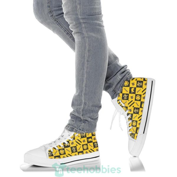 harry potter hufflepuff shoes high top custom pattern movies 5 P7Ckc 600x600px Harry Potter Hufflepuff Shoes High Top Custom Pattern Movies