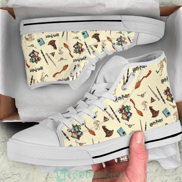 harry potter shoes custom pattern hogwarts high top 2 jIzez 600x600px Harry Potter Shoes Custom Pattern Hogwarts High Top