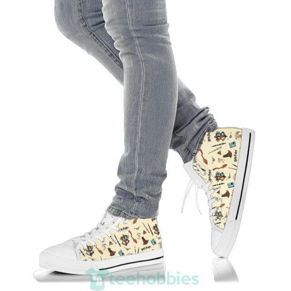 harry potter shoes custom pattern hogwarts high top 5 05x2t 600x600px Harry Potter Shoes Custom Pattern Hogwarts High Top