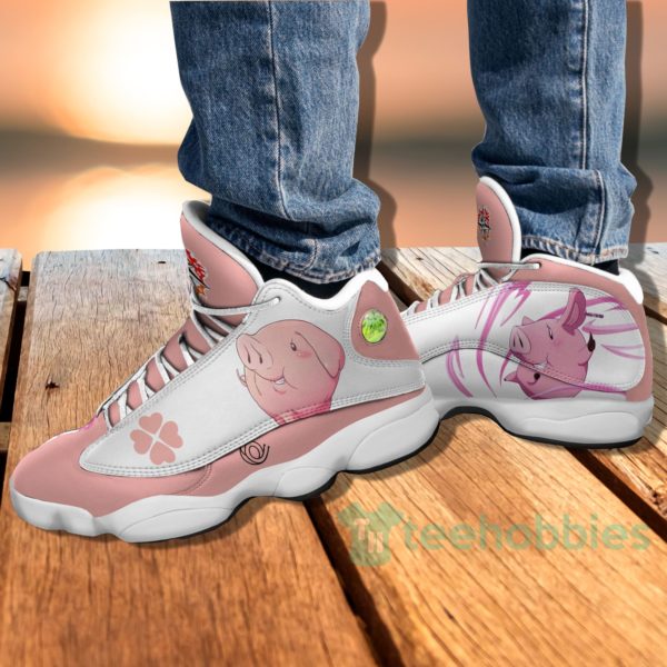 hawk custom the seven deadly sins anime air jordan 13 shoes 4 G364T 600x600px Hawk Custom The Seven Deadly Sins Anime Air Jordan 13 Shoes