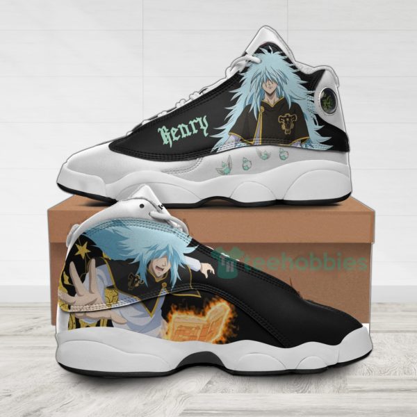 henry legolant custom black clover anime air jordan 13 shoes 1 NXlDg 600x600px Henry Legolant Custom Black Clover Anime Air Jordan 13 Shoes