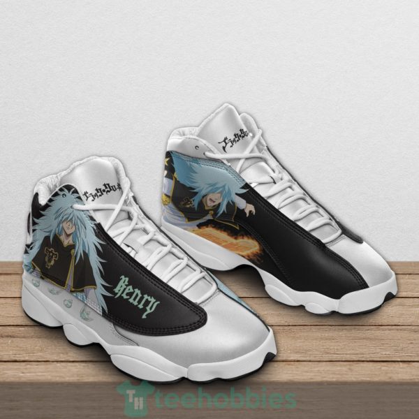 henry legolant custom black clover anime air jordan 13 shoes 2 DW8ZY 600x600px Henry Legolant Custom Black Clover Anime Air Jordan 13 Shoes