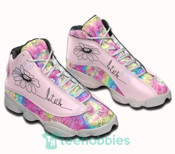 hippie flower let it be air jordan 13 sneaker shoes 2 QFDXf 600x529px Hippie Flower Let It Be Air Jordan 13 Sneaker Shoes