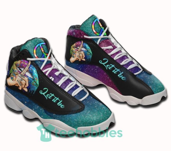 hippie lips let it be air jordan 13 sneaker shoes 1 IaReA 600x529px Hippie Lips Let It Be Air Jordan 13 Sneaker Shoes