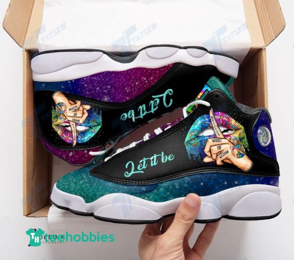 hippie lips let it be air jordan 13 sneaker shoes 2 Xg9ck 600x529px Hippie Lips Let It Be Air Jordan 13 Sneaker Shoes