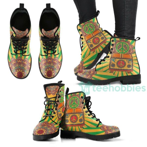 hippie mandala leather boots shoes 1 5zMsi 600x600px Hippie Mandala Leather Boots Shoes
