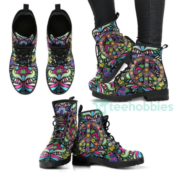 hippie peace leather boots shoes 1 2zjiv 600x600px Hippie Peace Leather Boots Shoes