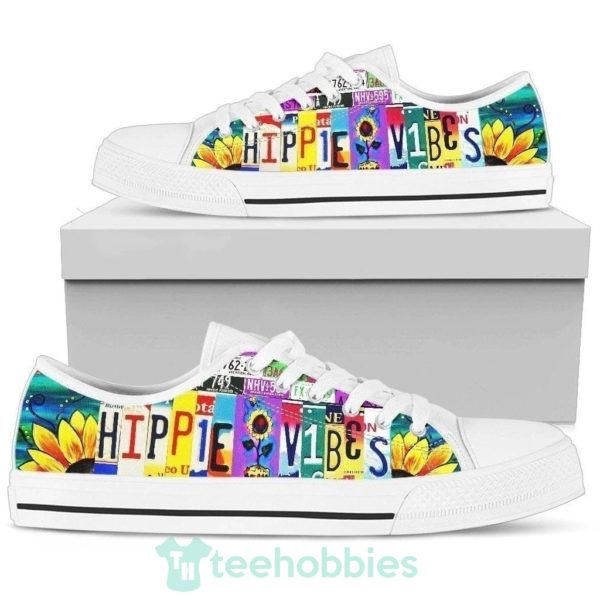 hippie vibes low top shoes funny gift 2 pZKzk 600x600px Hippie Vibes Low Top Shoes Funny Gift