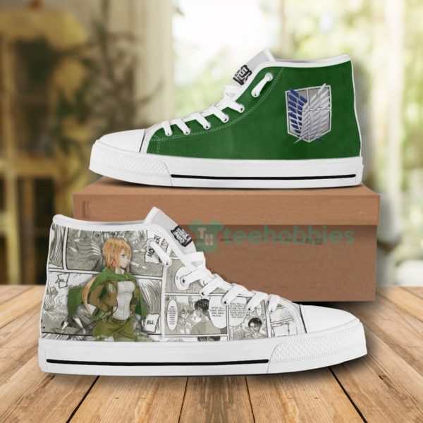 historia high top canvas shoes custom attack on titan 1 UleQV 600x600px Historia High Top Canvas Shoes Custom Attack on Titan