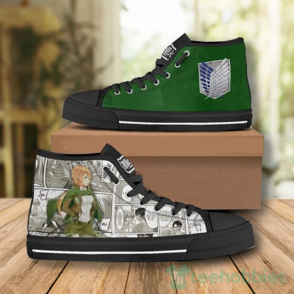 historia high top canvas shoes custom attack on titan 2 3Husk 600x600px Historia High Top Canvas Shoes Custom Attack on Titan