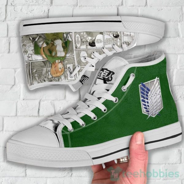 historia high top canvas shoes custom attack on titan 3 GlcqU 600x600px Historia High Top Canvas Shoes Custom Attack on Titan
