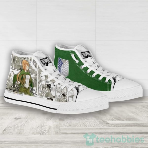 historia high top canvas shoes custom attack on titan 4 tbY87 600x600px Historia High Top Canvas Shoes Custom Attack on Titan