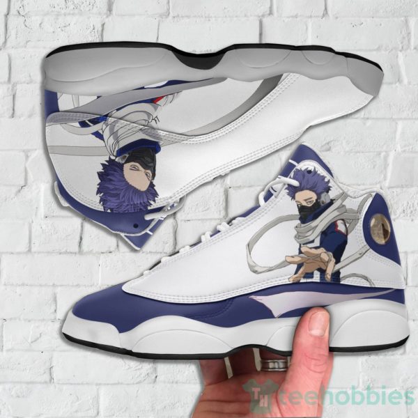 hitoshi shinso custom my hero academia anime air jordan 13 shoes 3 tkugn 600x600px Hitoshi Shinso Custom My Hero Academia Anime Air Jordan 13 Shoes