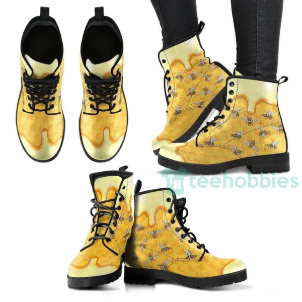 honey bee handcrafted leather boots shoes 1 k5Fv9 600x600px Honey Bee Handcrafted Leather Boots Shoes