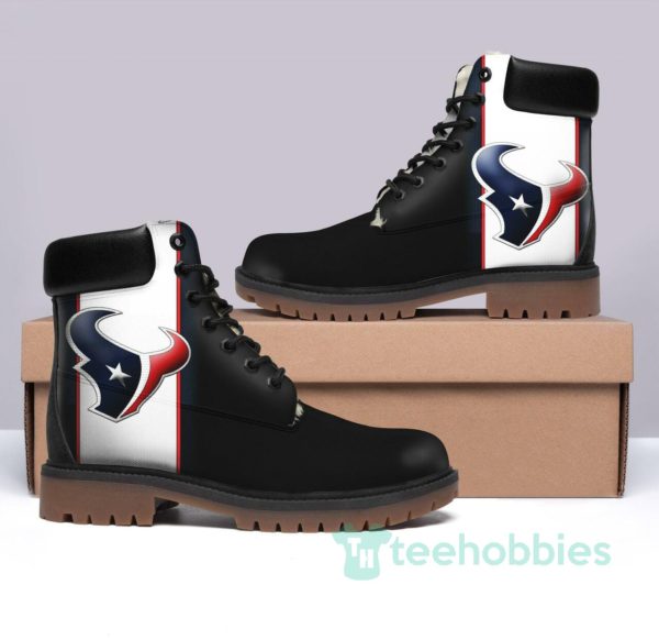 houston texas football leather boots men women shoes 1 IJ15P 600x582px Houston Texas Football Leather Boots Men Women Shoes