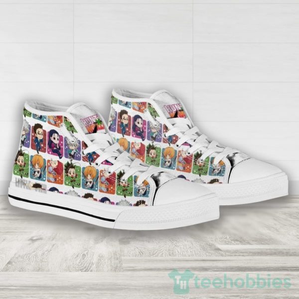hunter x hunter high top canvas shoes custom cute chibi face 4 jArKG 600x600px Hunter x Hunter High Top Canvas Shoes Custom Cute Chibi Face