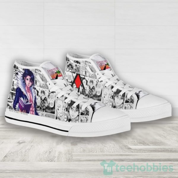 hunter x hunter shoes anime high tops custom chrollo lucilfer 3 woExe 600x600px Hunter x Hunter Shoes Anime High Tops Custom Chrollo Lucilfer